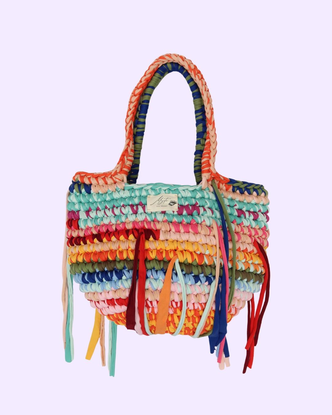 Paradiso Crochet Beach Bag.